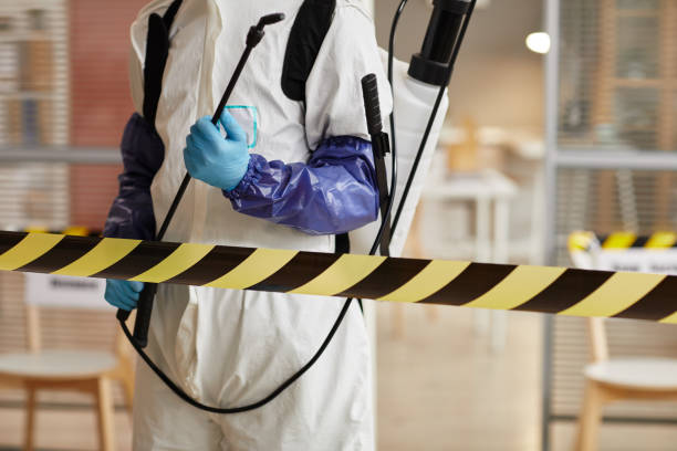 Professional Blood Cleanup technician working in Madbury, NH